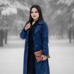 China Suede Leather Winter Ladies Overcoat (42" Long) – ৮টি আকর্ষণীয় রঙে উপলব্ধ - Image 4