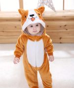 Premium Rabbit One Piece Baby Jumpsuit for Babies (1 to 4 Years) উষ্ণ ও আরামদায়ক কার্টুন শেপ বেবি রম্পার - Image 2