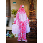 Elegant Palazzo long Khimar Set - মহিলাদের জন্য অ্যাডজাস্টেবল লং খিমার ও প্লাজো সেট, আরামদায়ক ও পূর্ণ পর্দা - Image 3