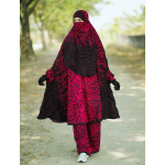 Palazzo Long Khimar Set - ১৮০ লং ৬০ নিকাব সহ পূর্ণ পর্দা - Image 2