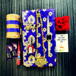 Premium Sirajganj Silk Katan Saree Gift Box with Watch, Jewelry & Note Card - ১২ আইটেমের স্পেশাল শাড়ি গিফট বক্স - Image 2