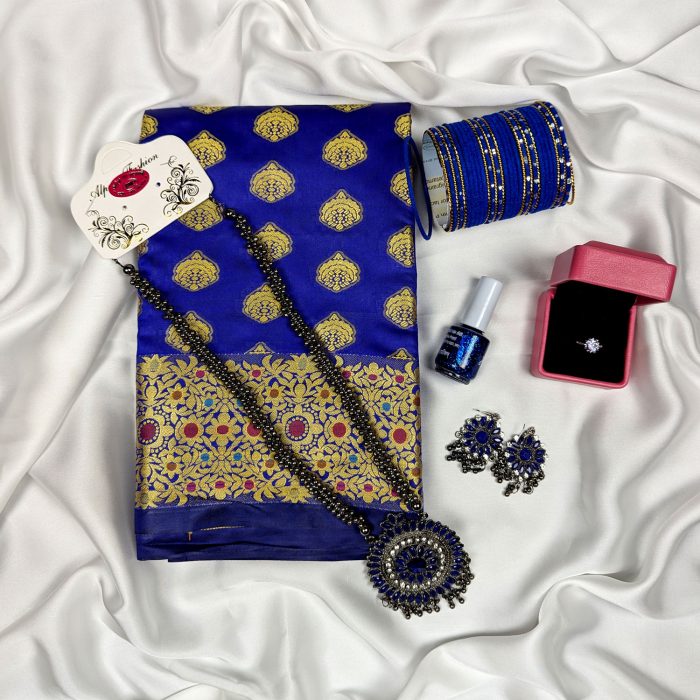 Katan Saree Gift Combo